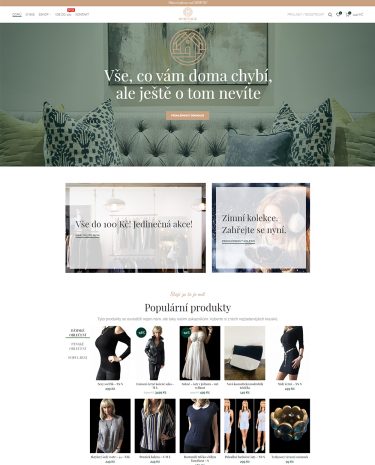 Eshop se zbožím z druhé ruky - HeritageHome.cz